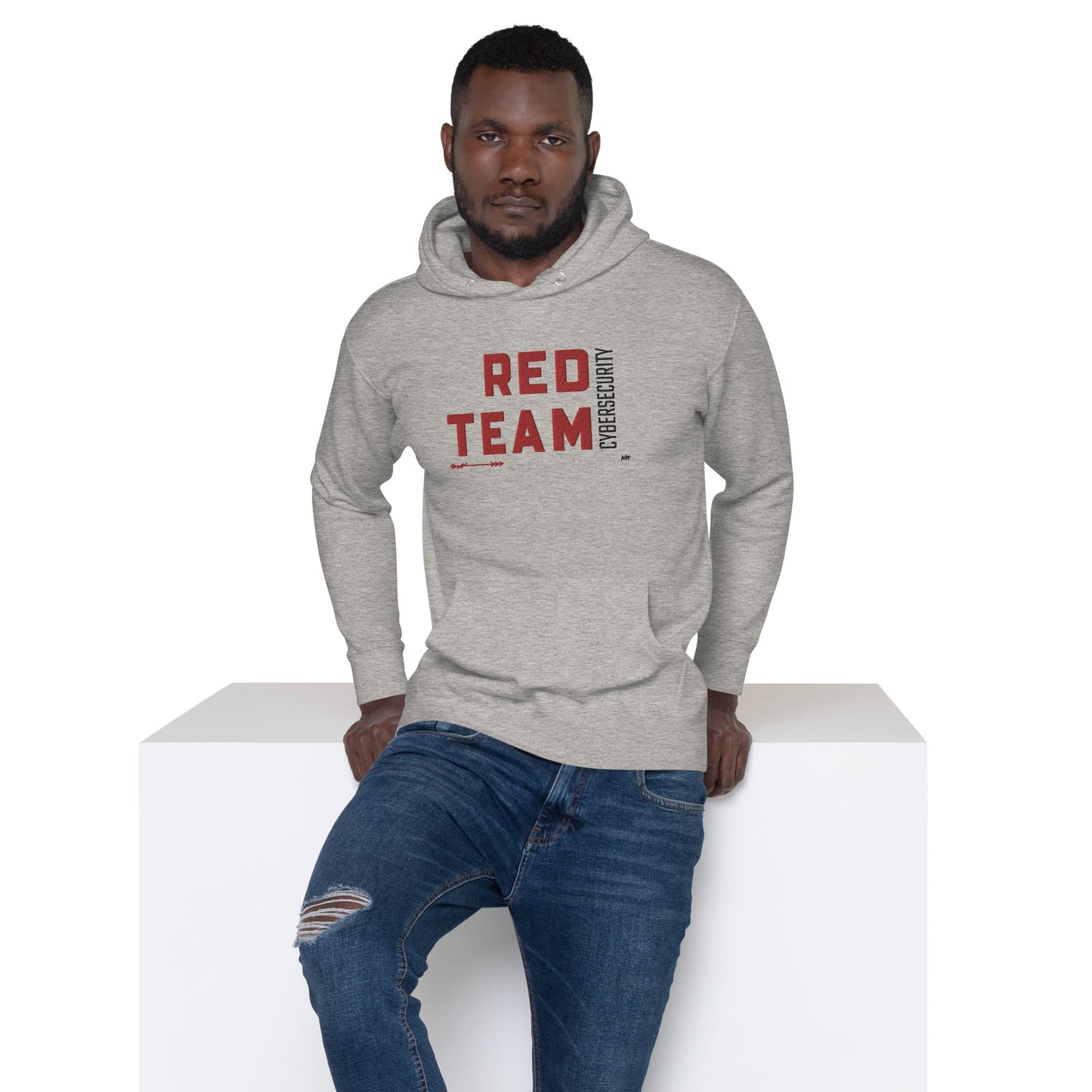 Cyber Security Red Team V7 - Unisex Hoodie Embroidery by DarkByteGear