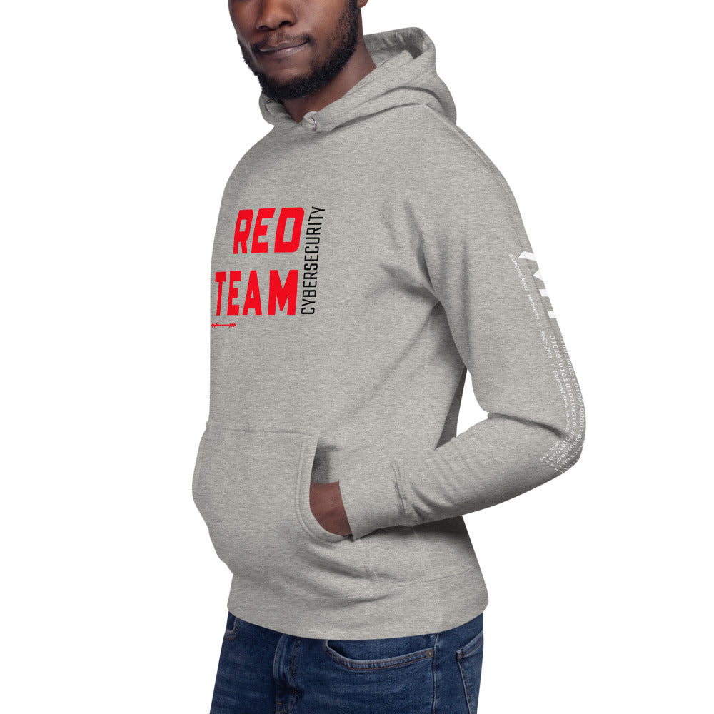 Cyber Security Red Team v7 - Unisex Hoodie by DarkByteGear