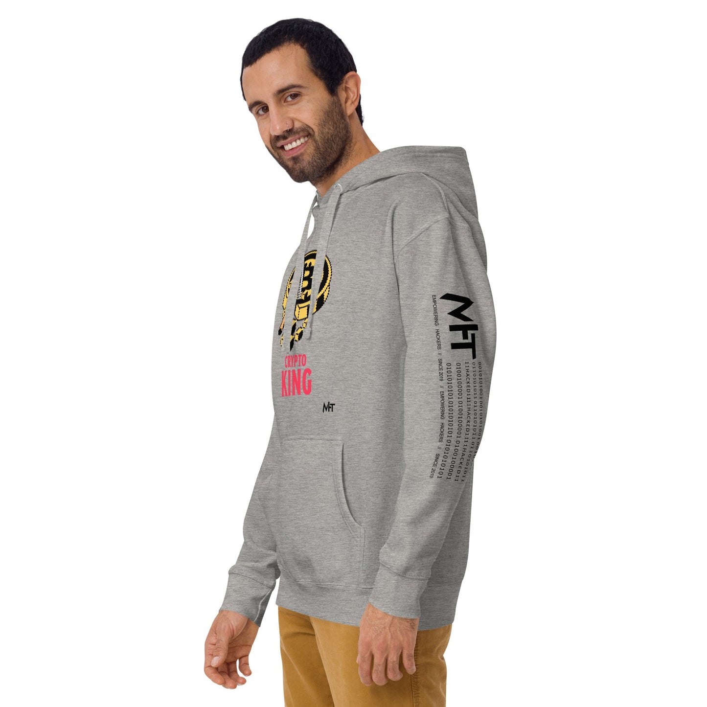 Crypto King - Unisex Hoodie by DarkByteGear