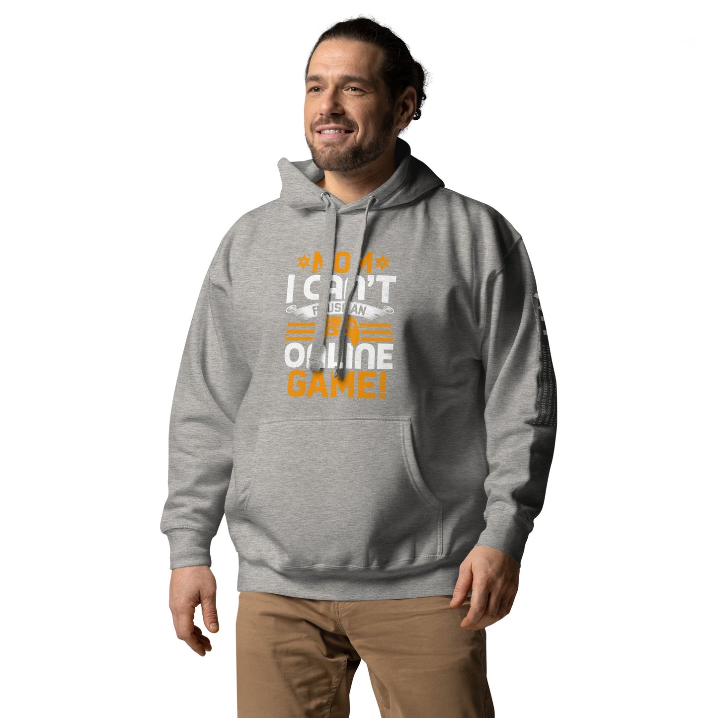 *MOM*! I can't Pause an Online Game - Unisex Hoodie by DarkByteGear