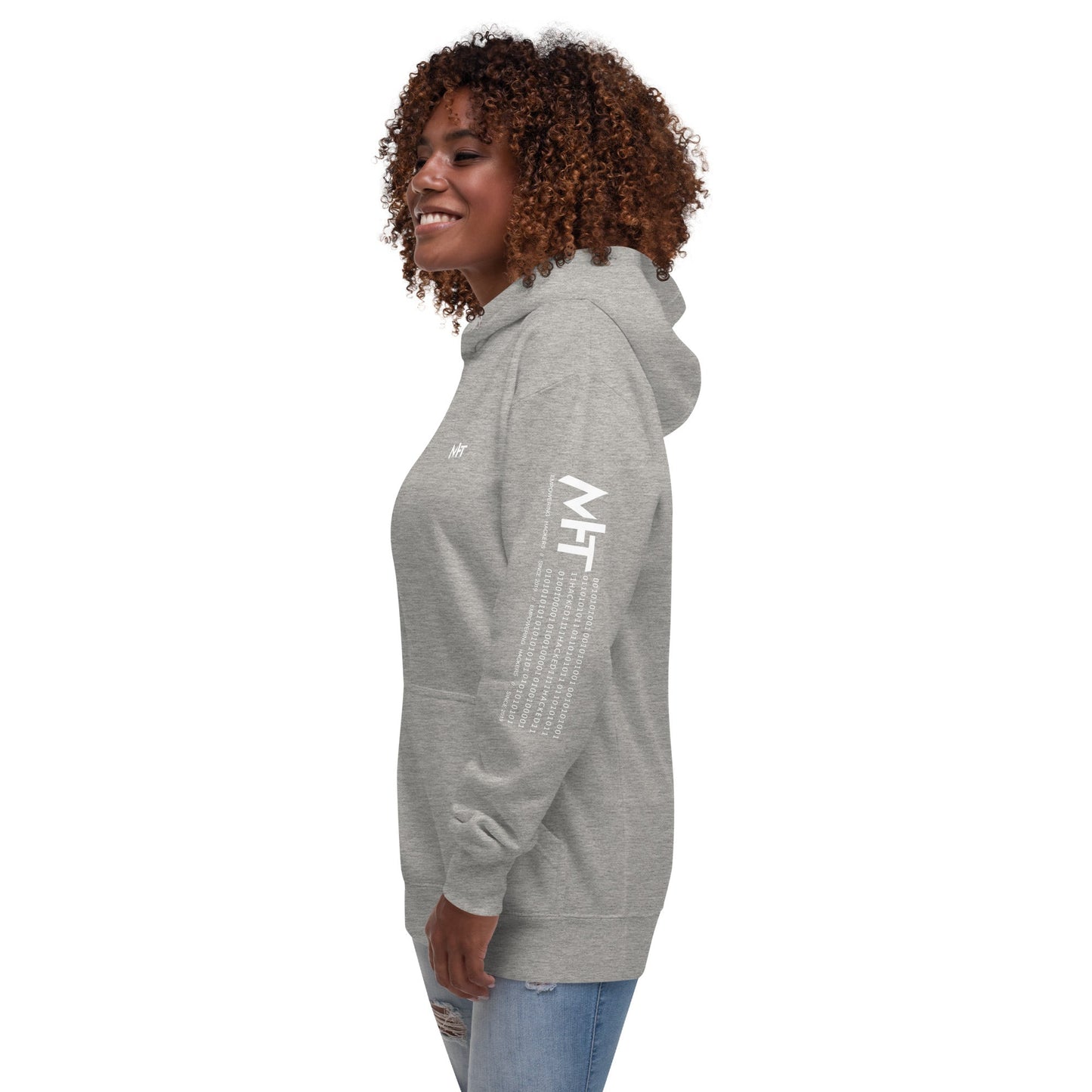 Cyber Security Blue Team V3 - Unisex Hoodie ( Back Print ) by DarkByteGear