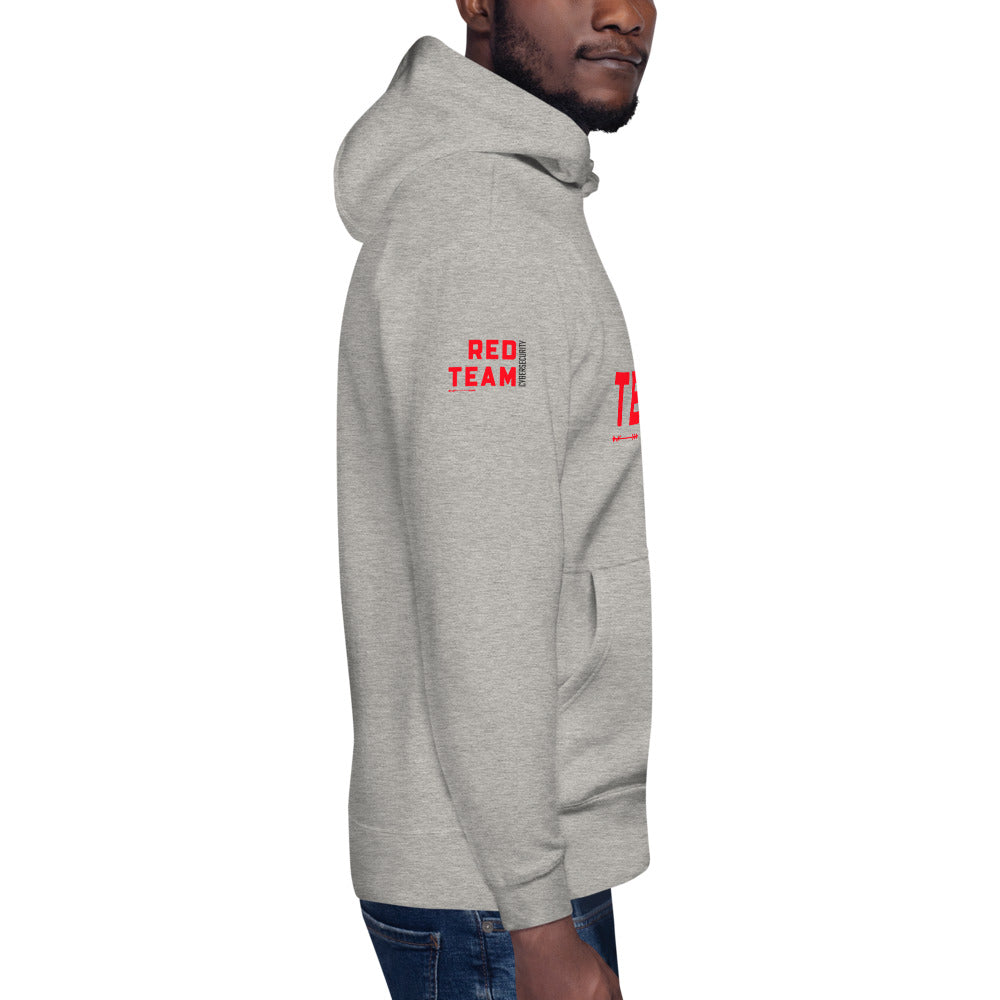 Cyber Security Red Team v7 - Unisex Hoodie by DarkByteGear