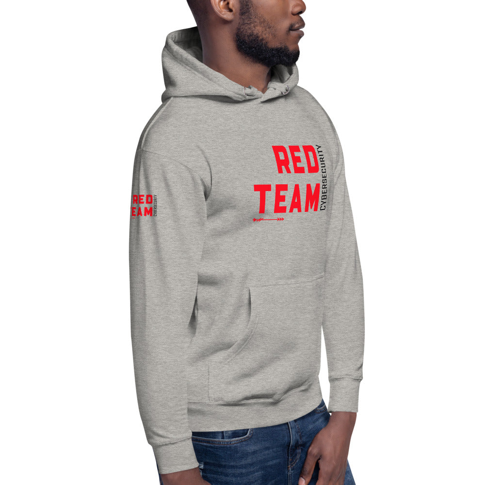 Cyber Security Red Team v7 - Unisex Hoodie by DarkByteGear