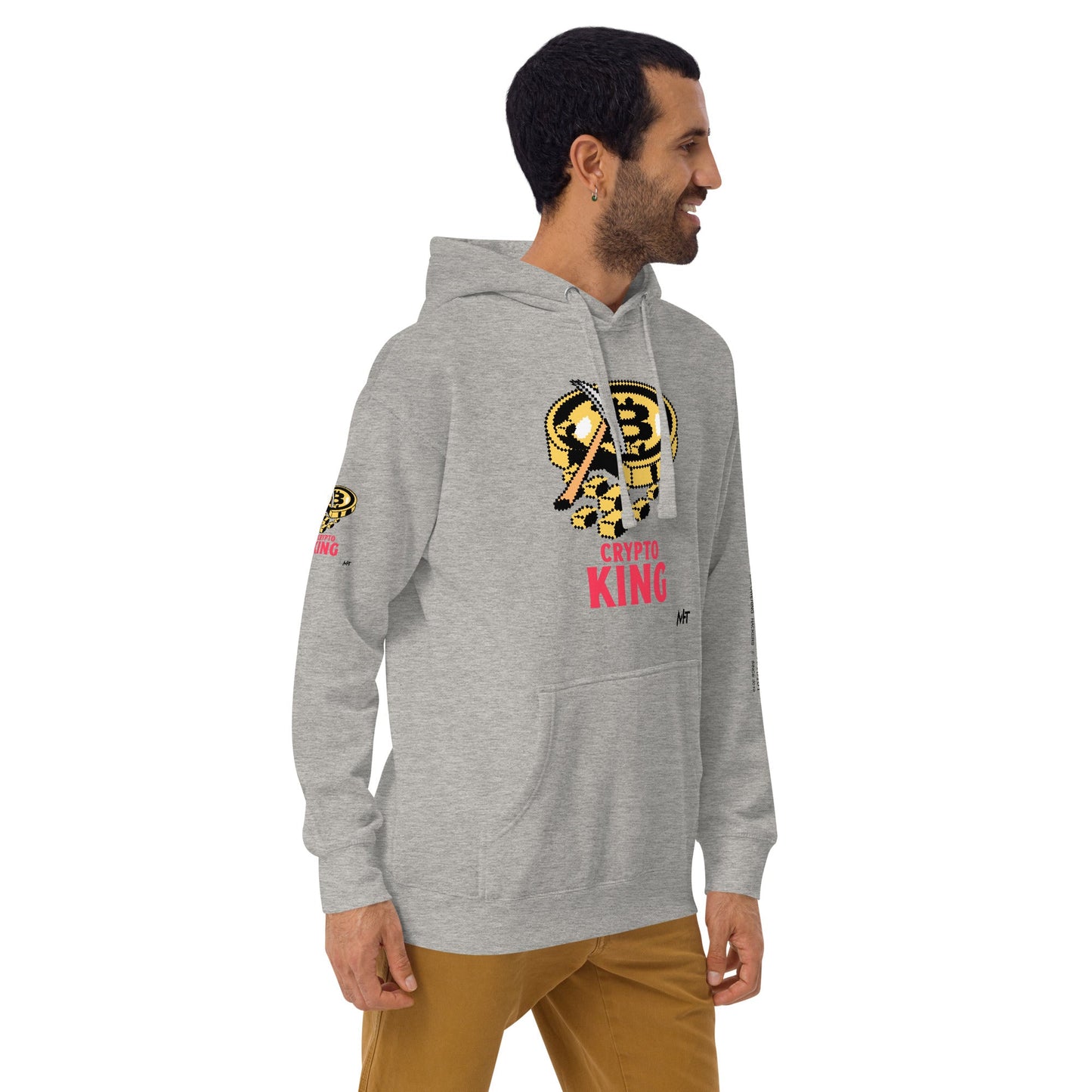 Crypto King - Unisex Hoodie by DarkByteGear