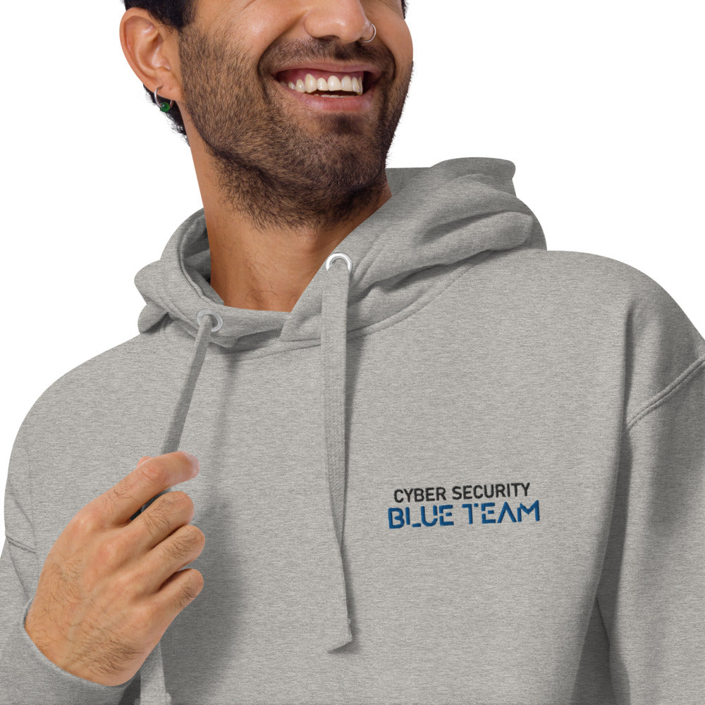 Cybersecurity Blue Team v4 - Unisex Hoodie by DarkByteGear