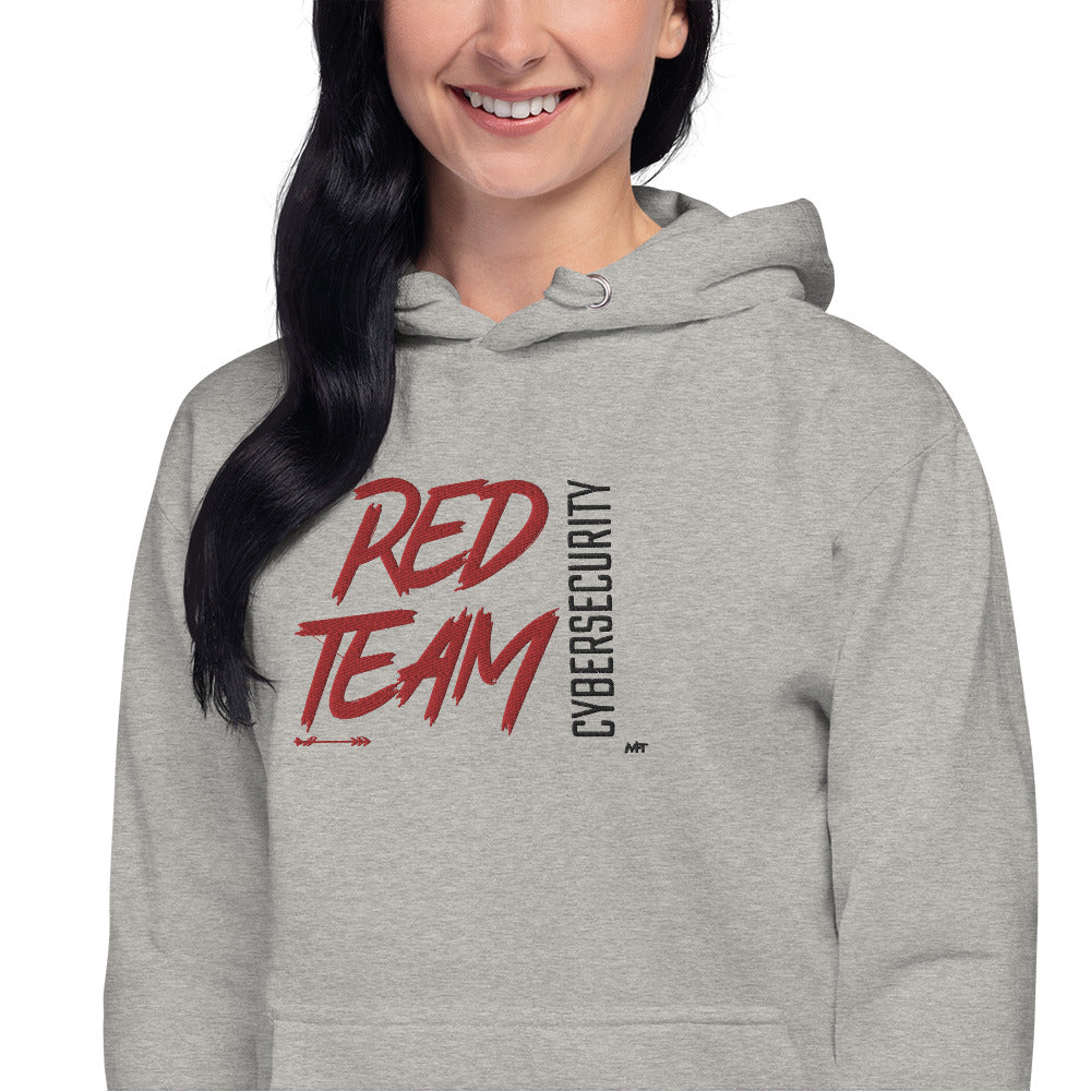 Cyber Security Red Team V6 - Unisex Hoodie (embroidered) by DarkByteGear