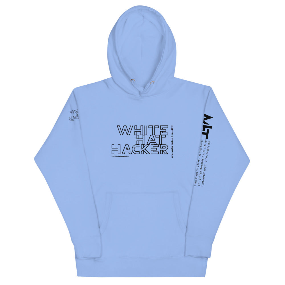 White Hat Hacker - Unisex Hoodie by DarkByteGear