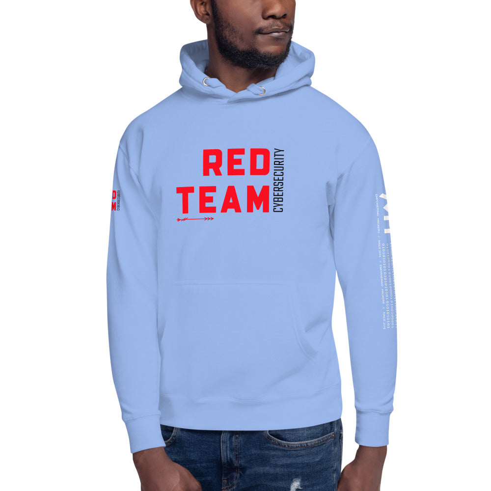 Cyber Security Red Team v7 - Unisex Hoodie by DarkByteGear