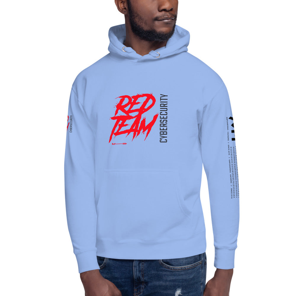 Cyber Security Red Team V10 - Unisex Hoodie by DarkByteGear