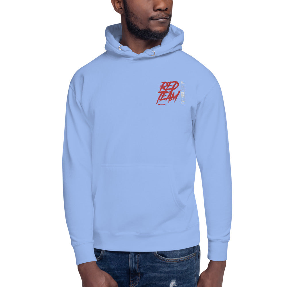 Cyber Security Red Team V10 - Unisex Hoodie (embroidered) by DarkByteGear