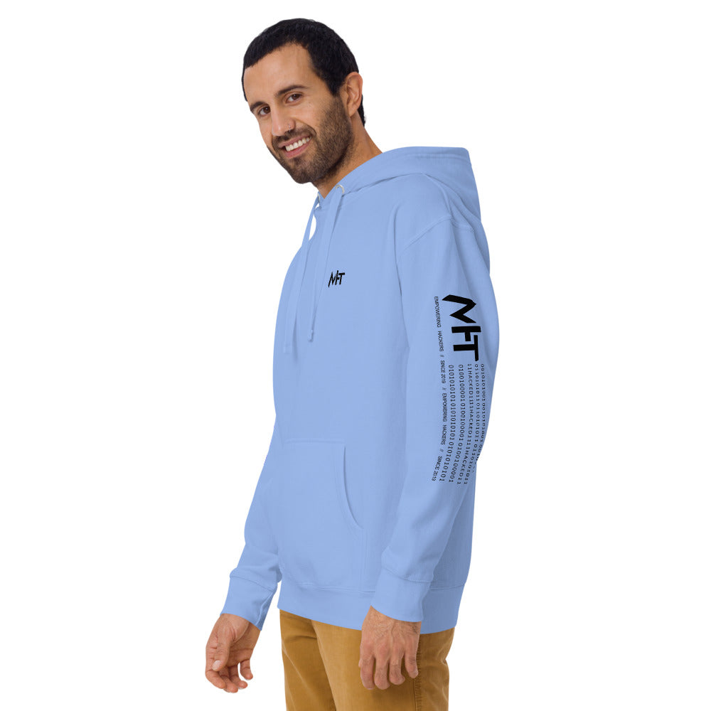 Cyber Security Blue team V4 - Unisex Hoodie (back print) by DarkByteGear