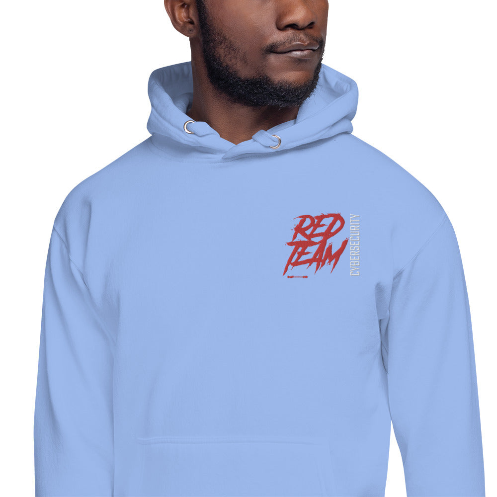 Cyber Security Red Team V10 - Unisex Hoodie (embroidered) by DarkByteGear