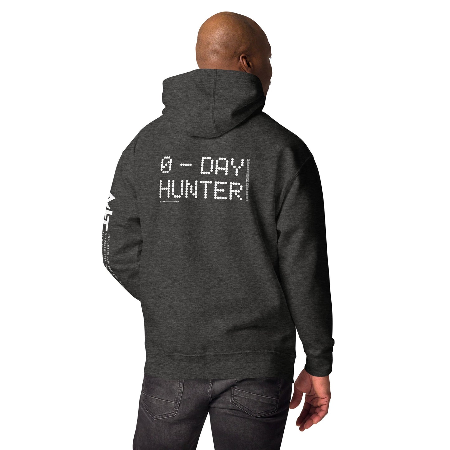 0-day Hunter V2 Unisex Hoodie ( Back Print ) by DarkByteGear