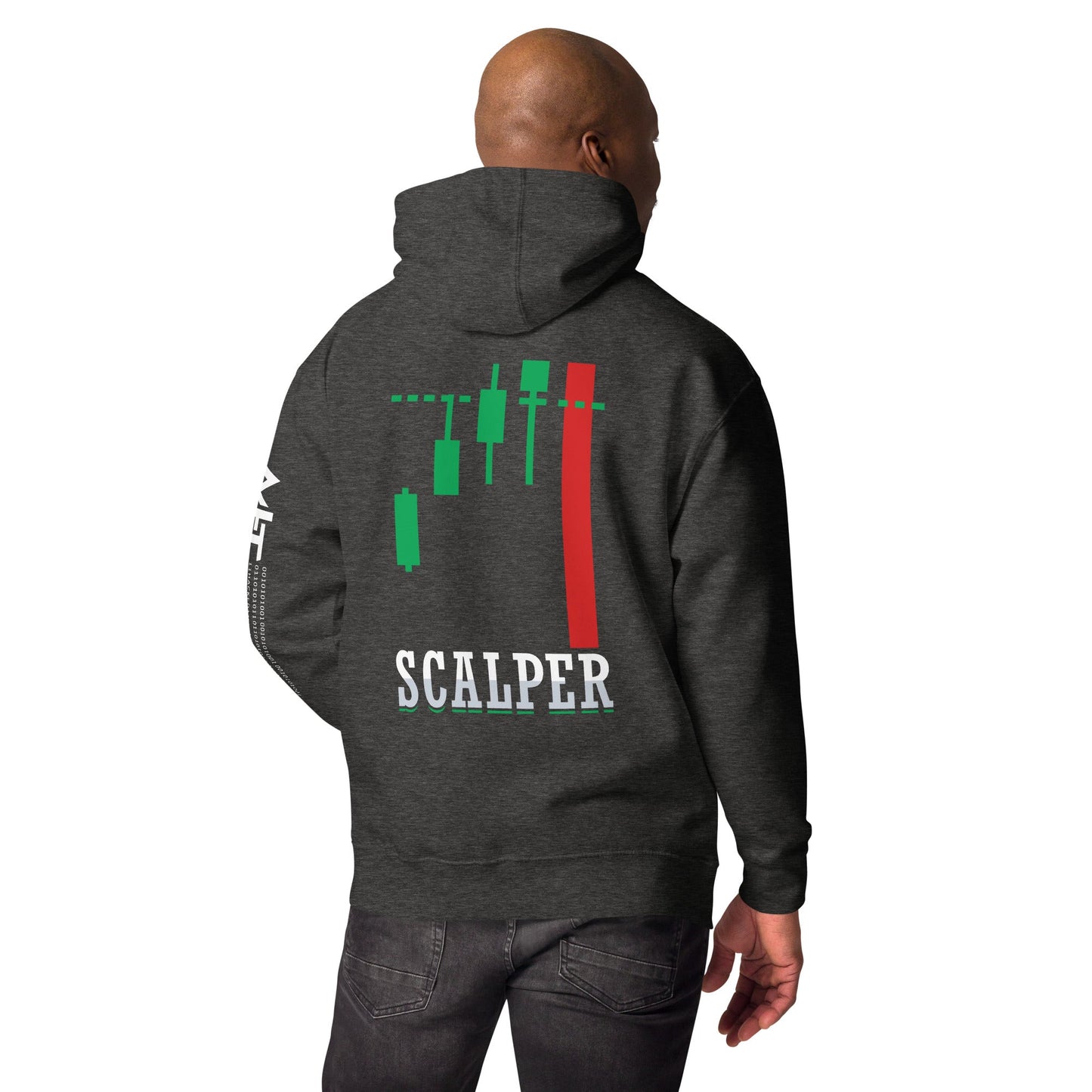 Scalper - Unisex Hoodie ( Back Print ) by DarkByteGear
