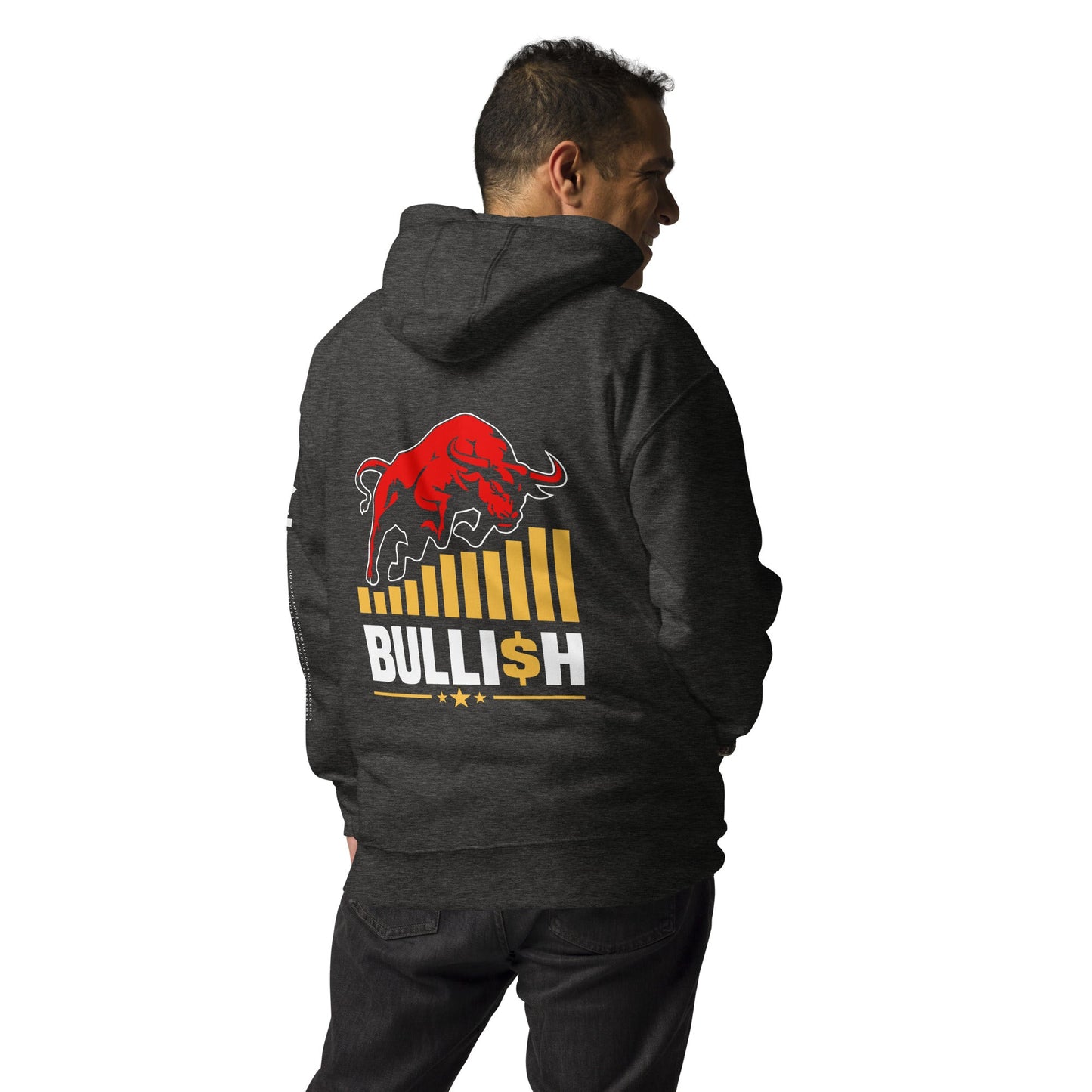 BULLI$H - Unisex Hoodie ( Back Print ) by DarkByteGear