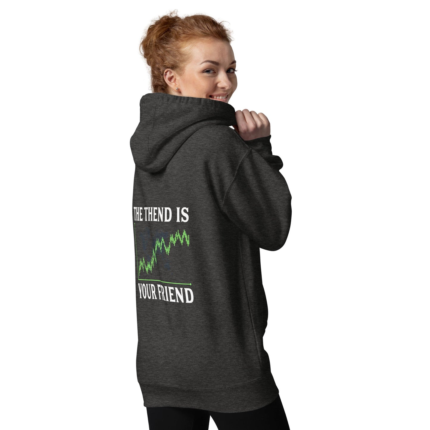 The Trend is your friend - Unisex Hoodie ( Back Print ) by DarkByteGear
