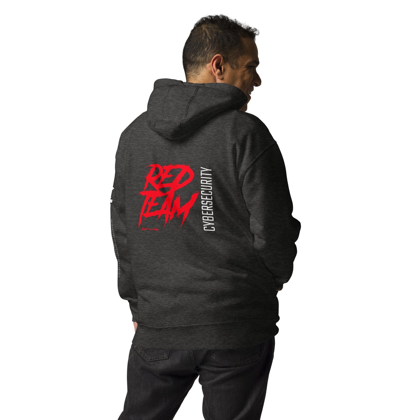 Cyber Security Red Team V6 - Unisex Hoodie ( Back Print ) by DarkByteGear
