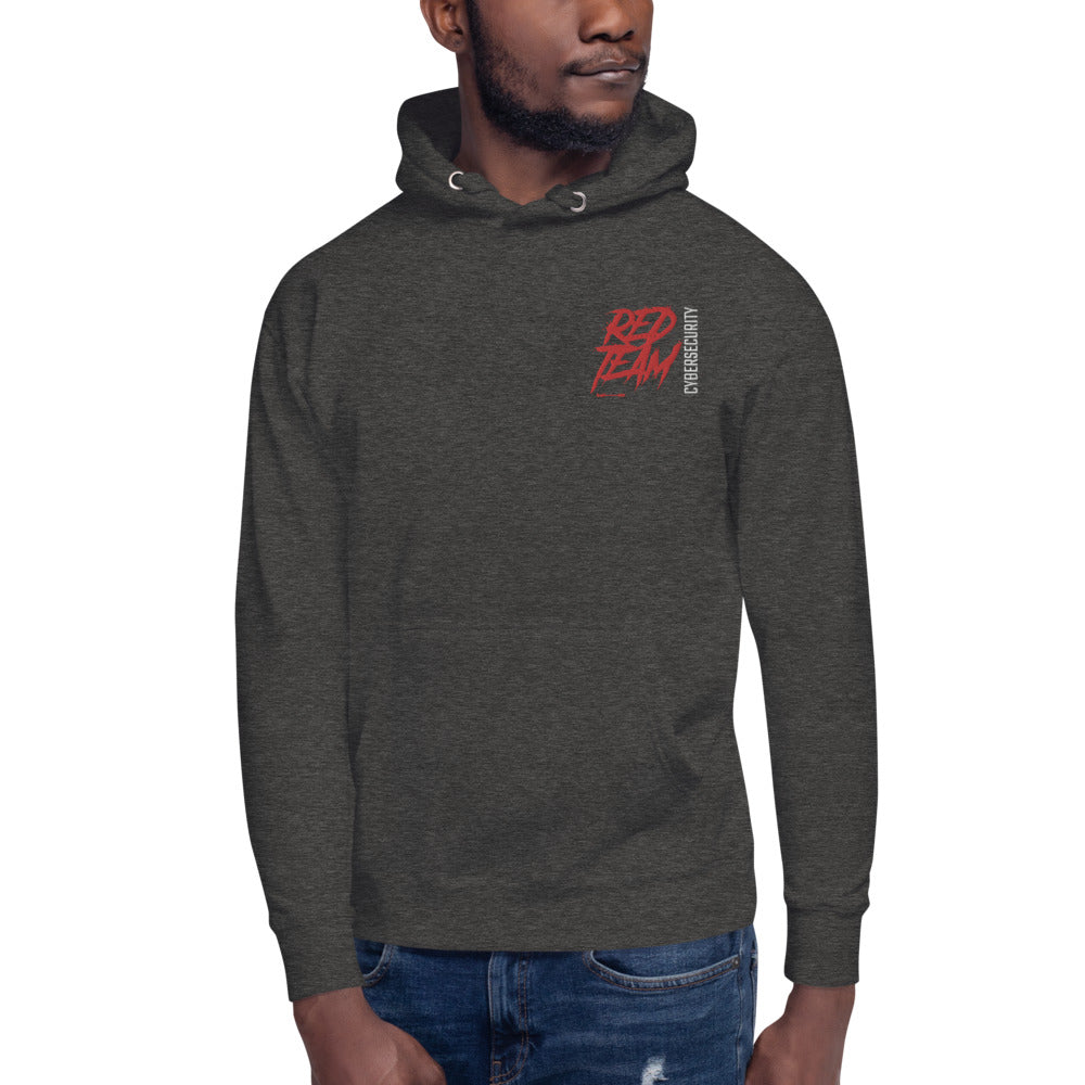 Cyber Security Red Team V10 - Unisex Hoodie (embroidered) by DarkByteGear
