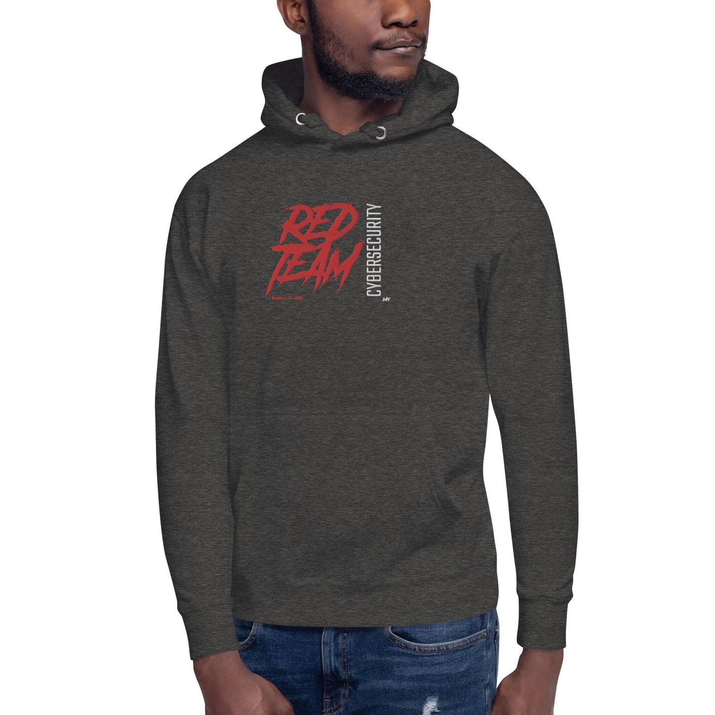Cyber Security Red Team V10 - Unisex Hoodie (embroidered) by DarkByteGear