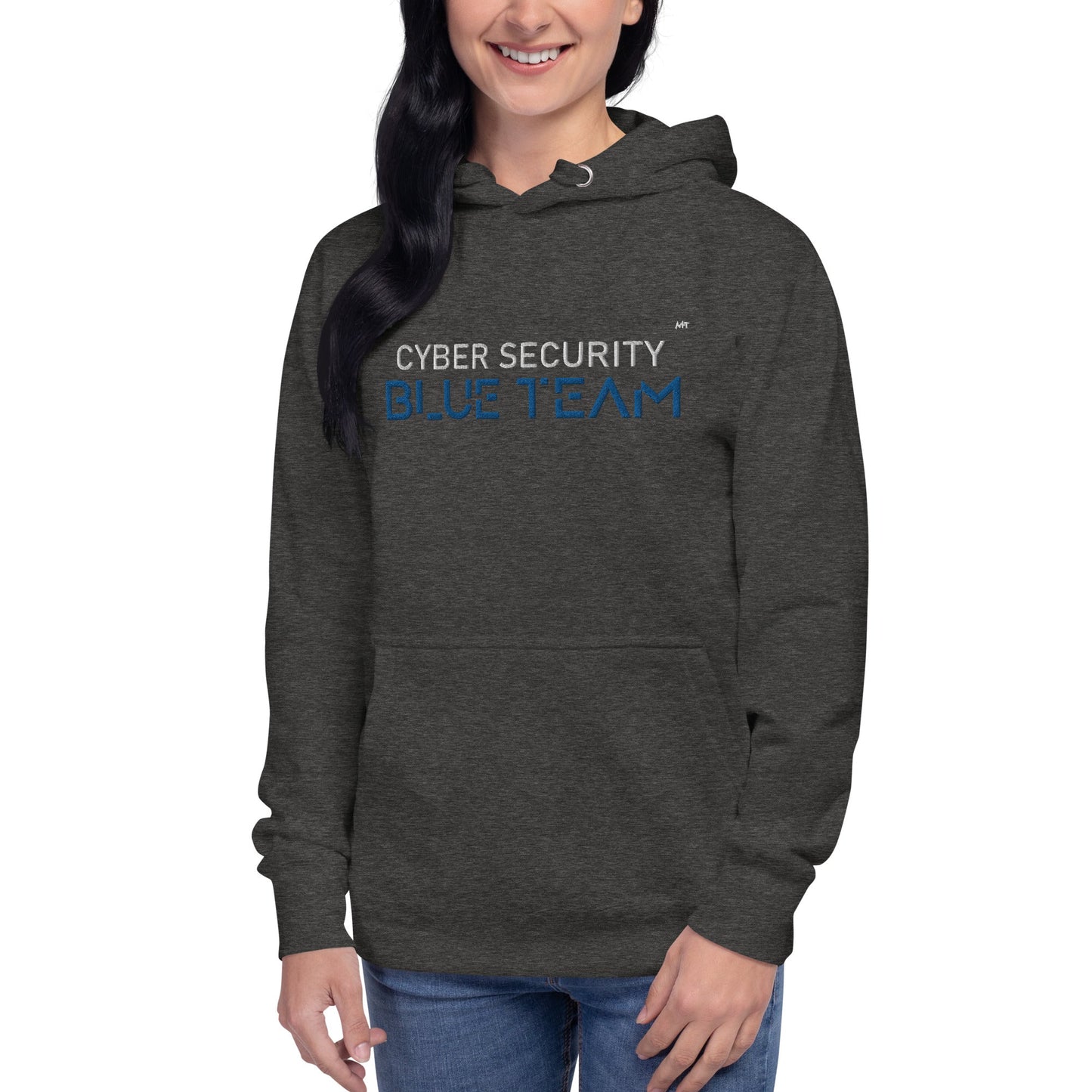 Cybersecurity Blue Team v4 - Unisex Hoodie (embroidered) by DarkByteGear