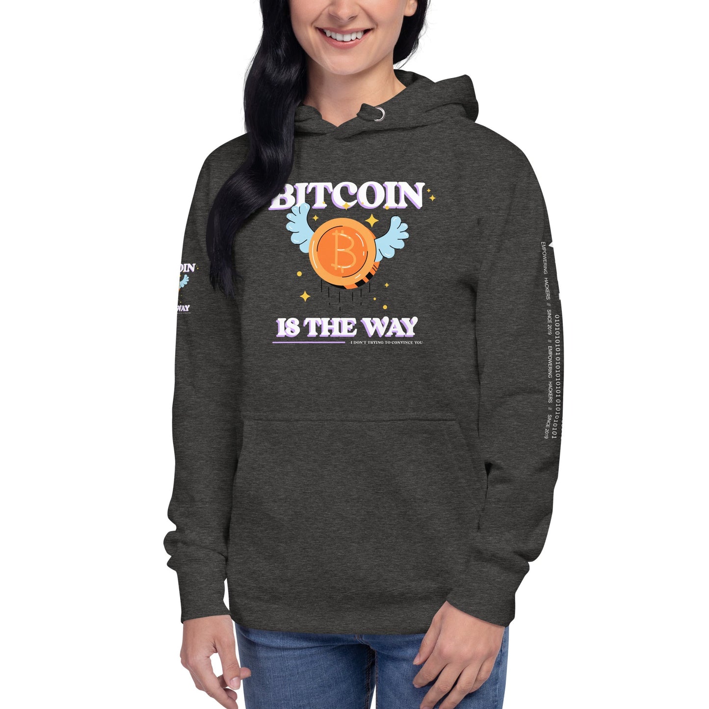 Bitcoin is the way - Unisex Hoodie by DarkByteGear