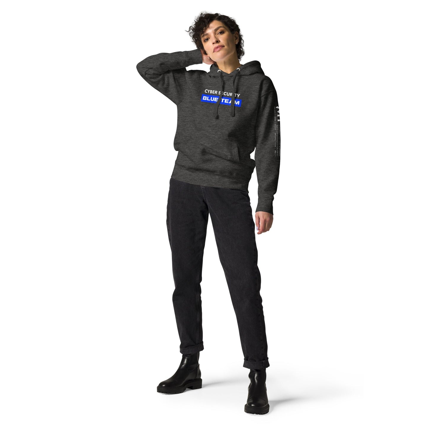 Cyber Security Blue Team V9 - Unisex Hoodie by DarkByteGear