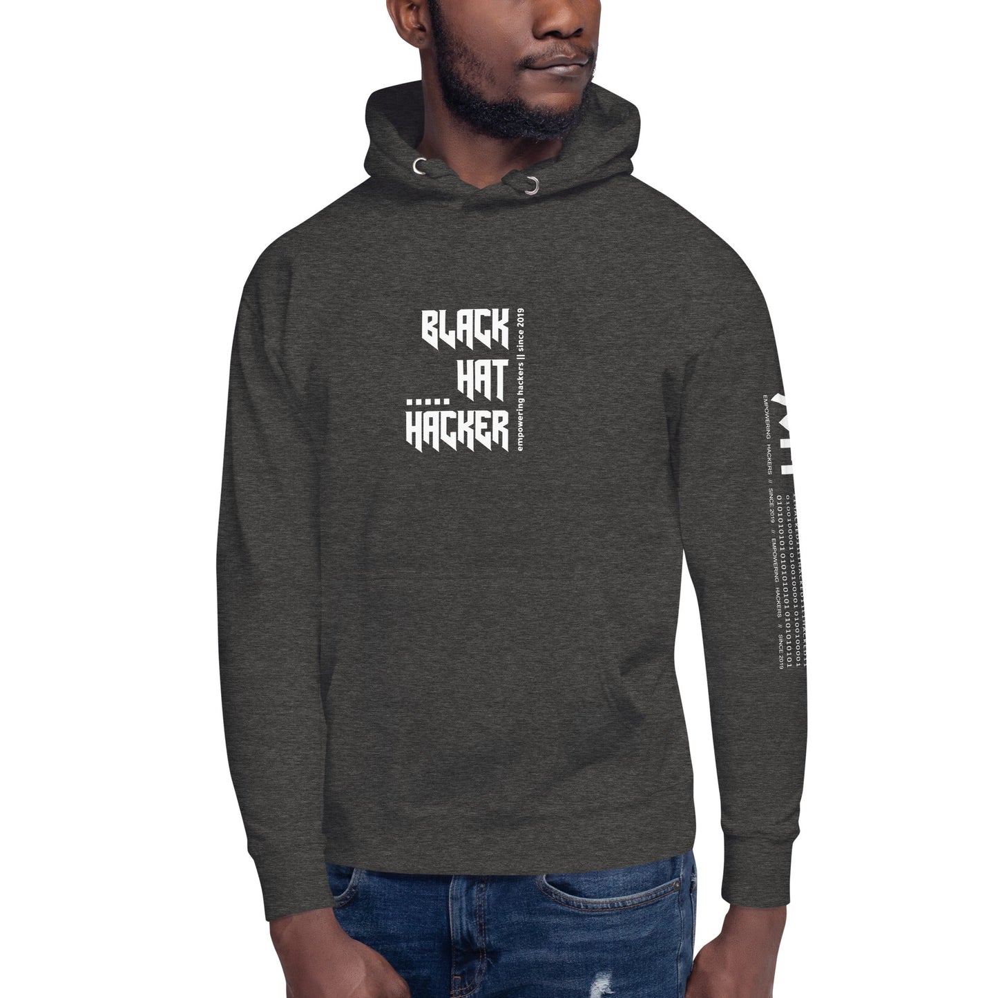 Black Hat Hacker V14 Unisex Hoodie by DarkByteGear