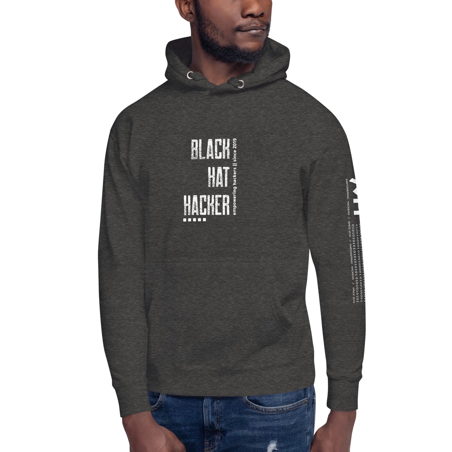 Black Hat Hacker V3 Unisex Hoodie by DarkByteGear