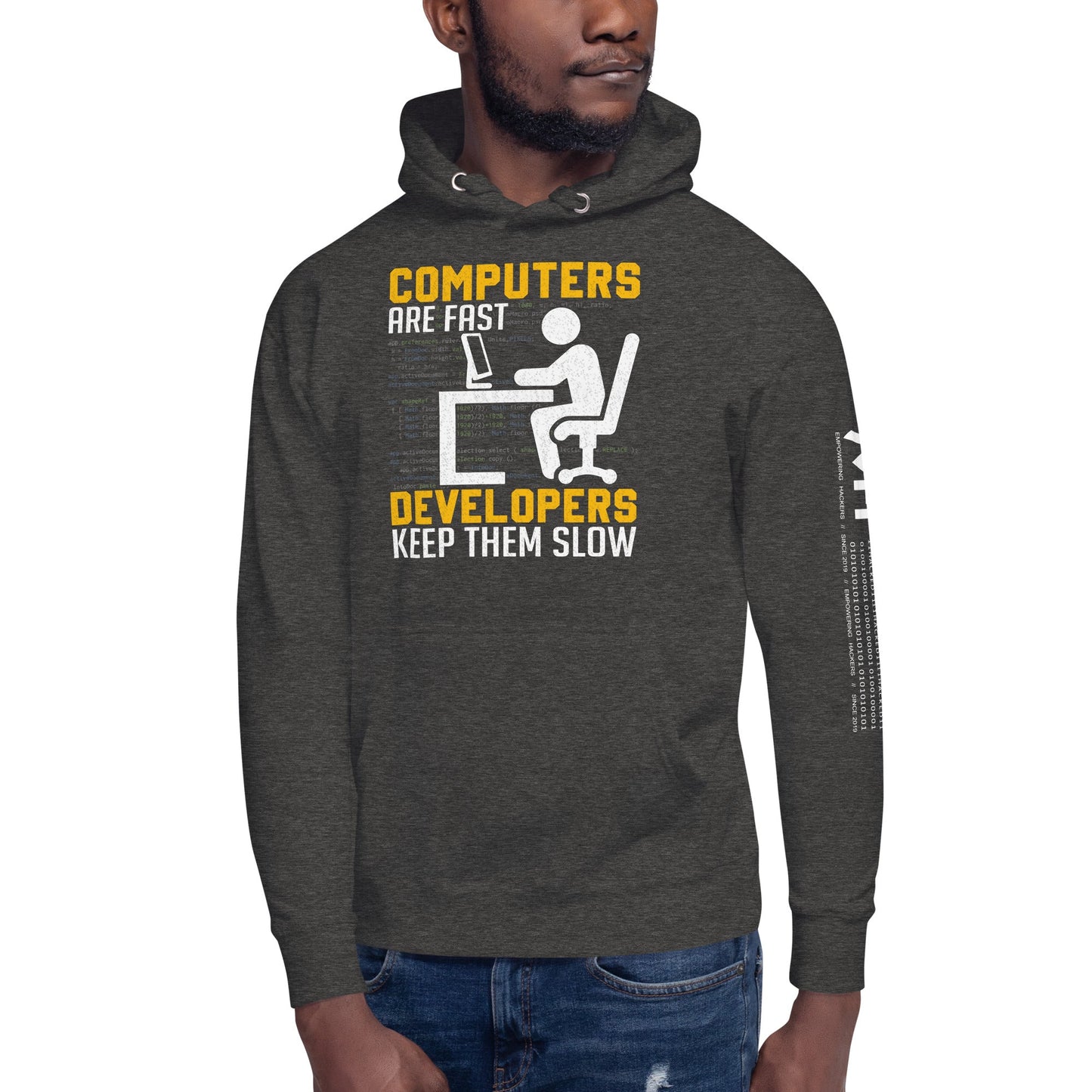 Computers are Fast, Developers make them slow - Unisex Hoodie by DarkByteGear