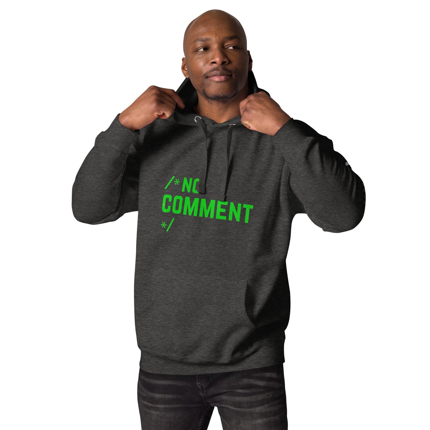 /*No Comment*/ Unisex Hoodie by DarkByteGear