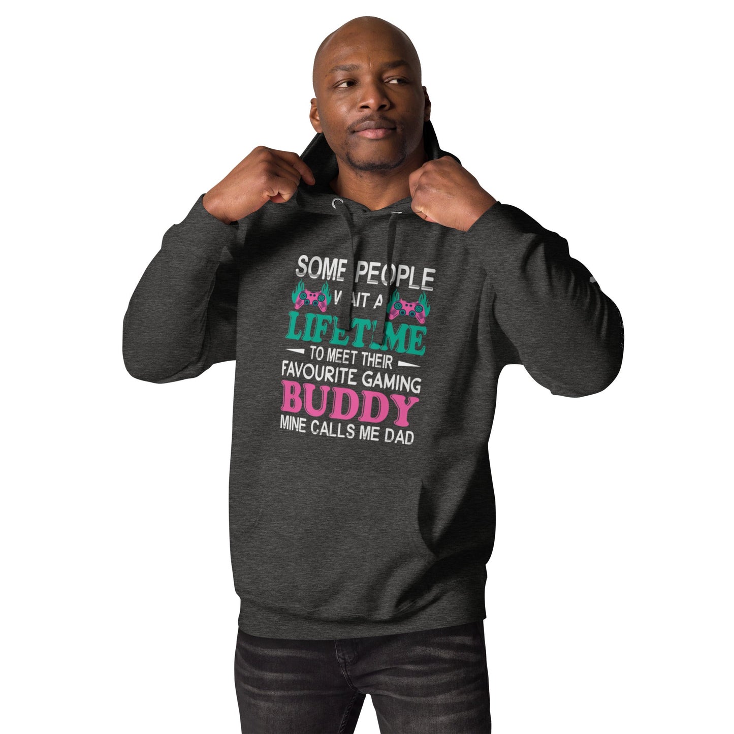 Some people wait a lifetime to meet their Favorite Gaming Partner - Unisex Hoodie by DarkByteGear
