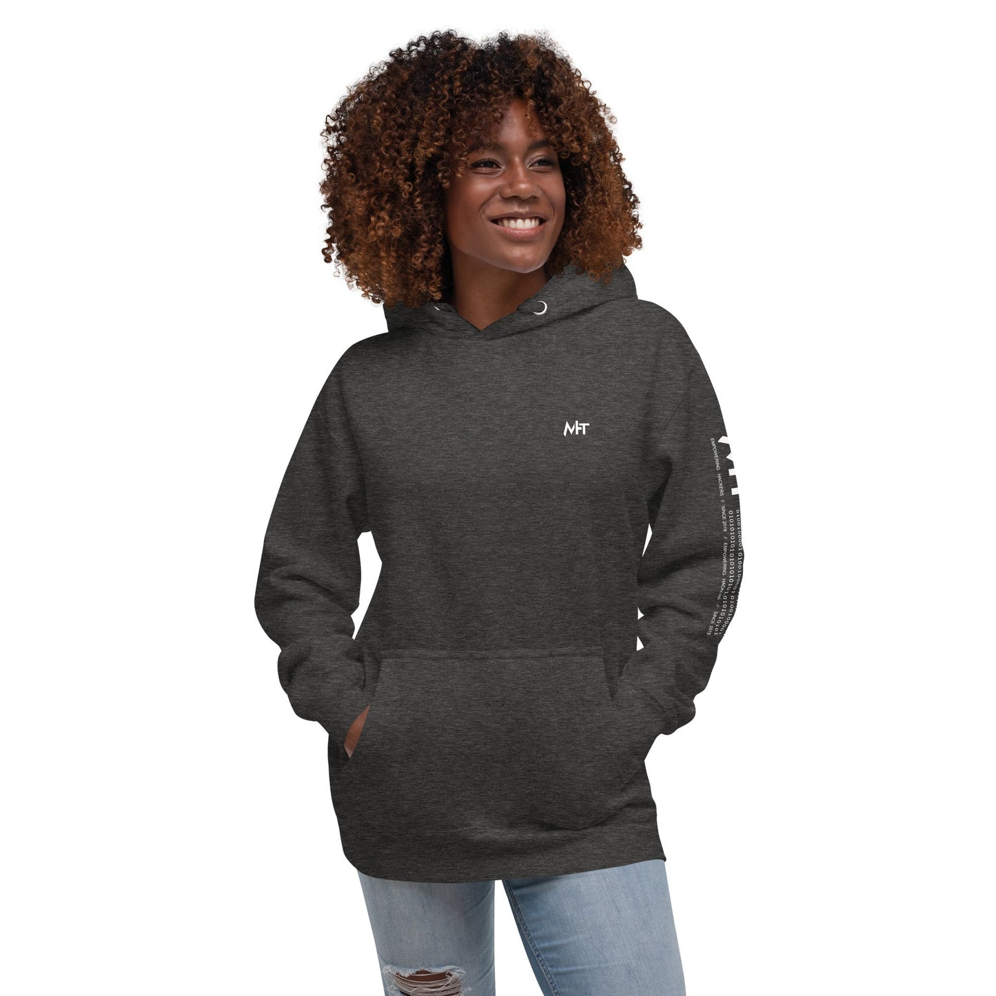 Your Password was Weak, So I Renamed Your Dog - Unisex Hoodie ( Back Print ) by DarkByteGear
