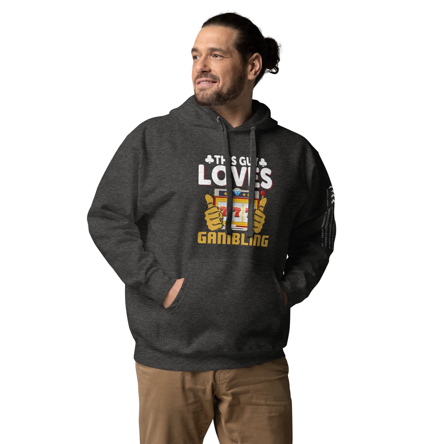 This Guy Loves Gambling - Unisex Hoodie by DarkByteGear
