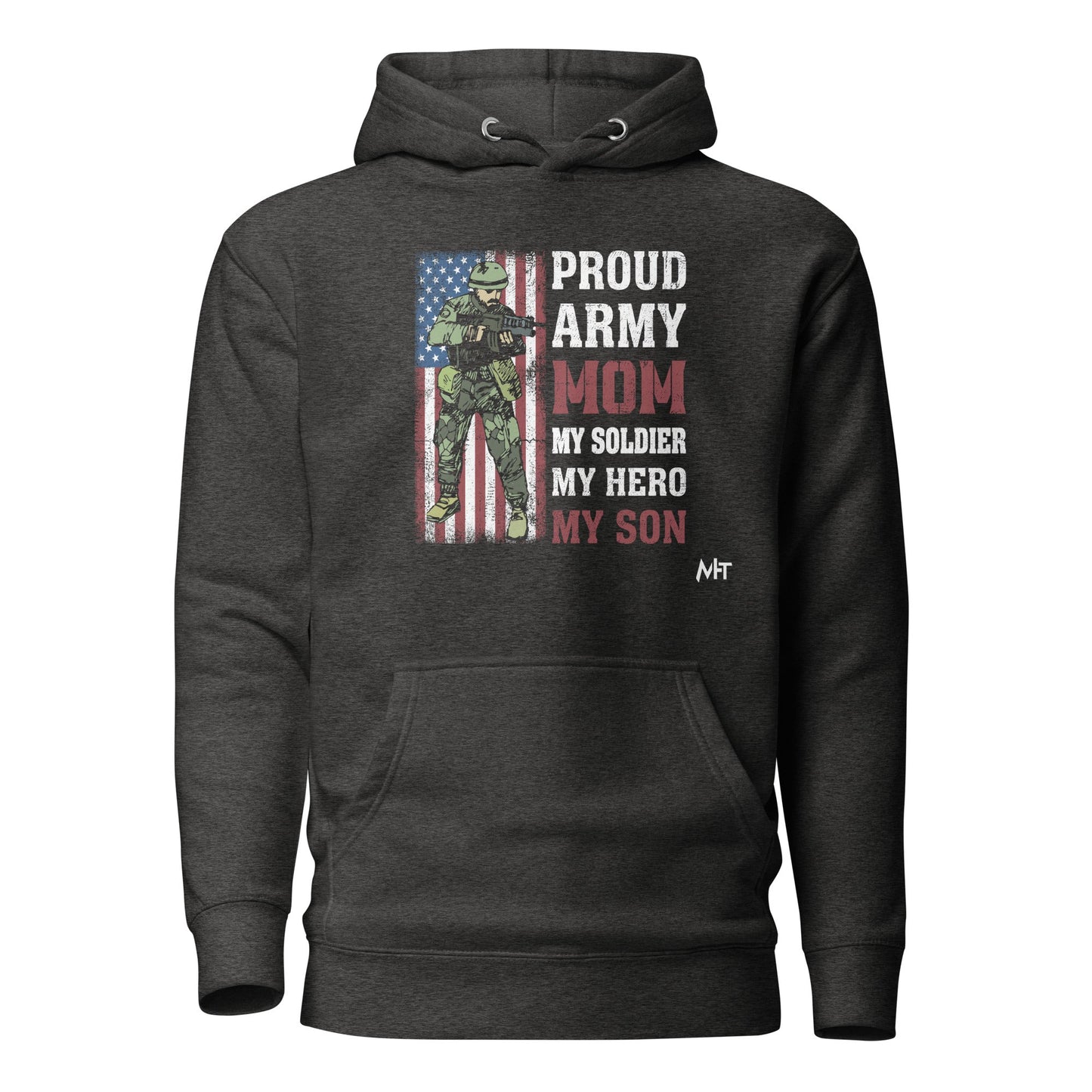 Proud Army Mom - Unisex Hoodie by DarkByteGear