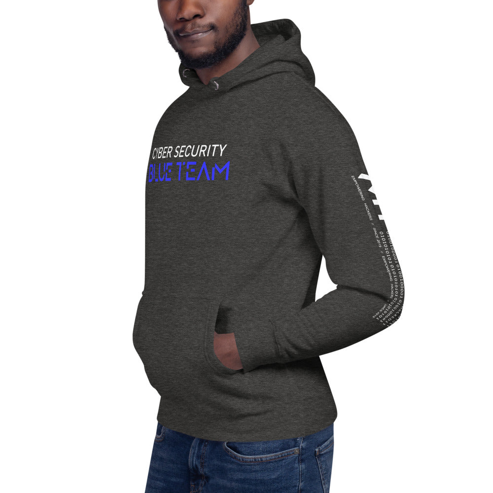 Cybersecurity Blue Team v4 - Unisex Hoodie by DarkByteGear