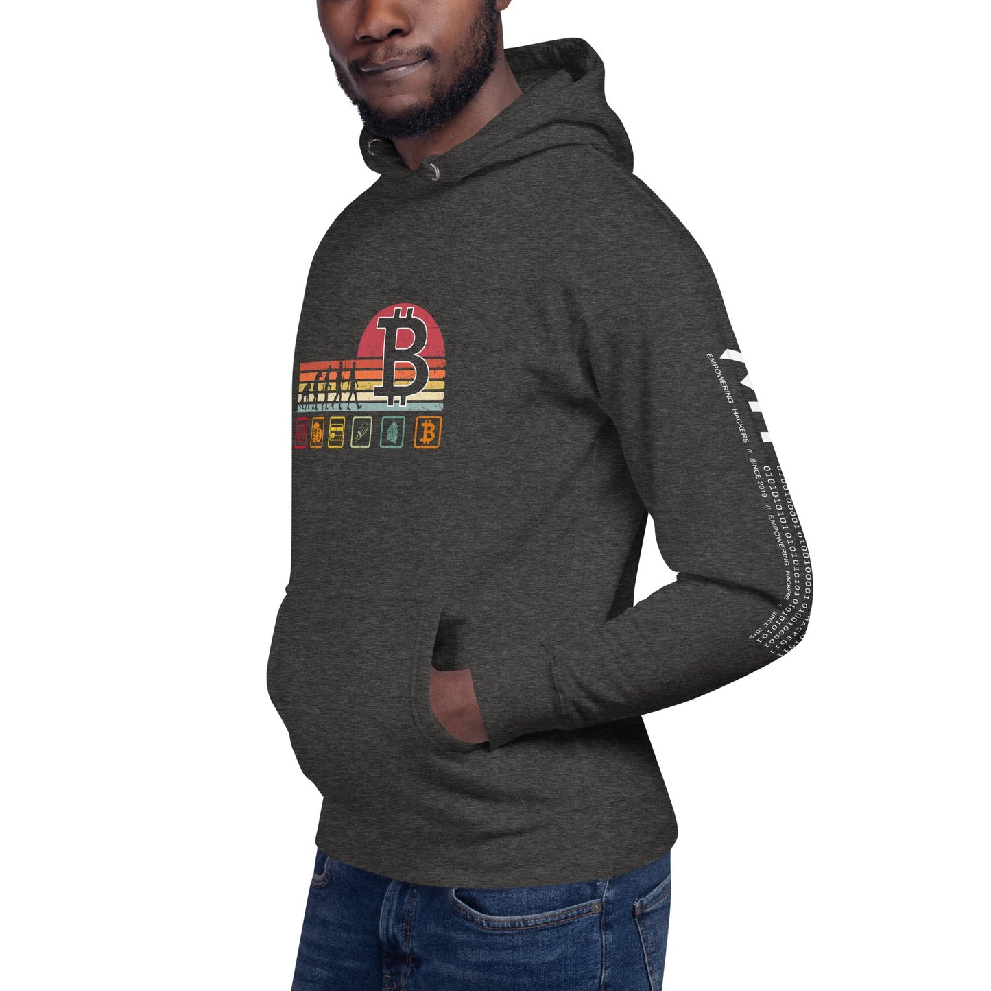 Bitcoin Evolution - Unisex Hoodie by DarkByteGear