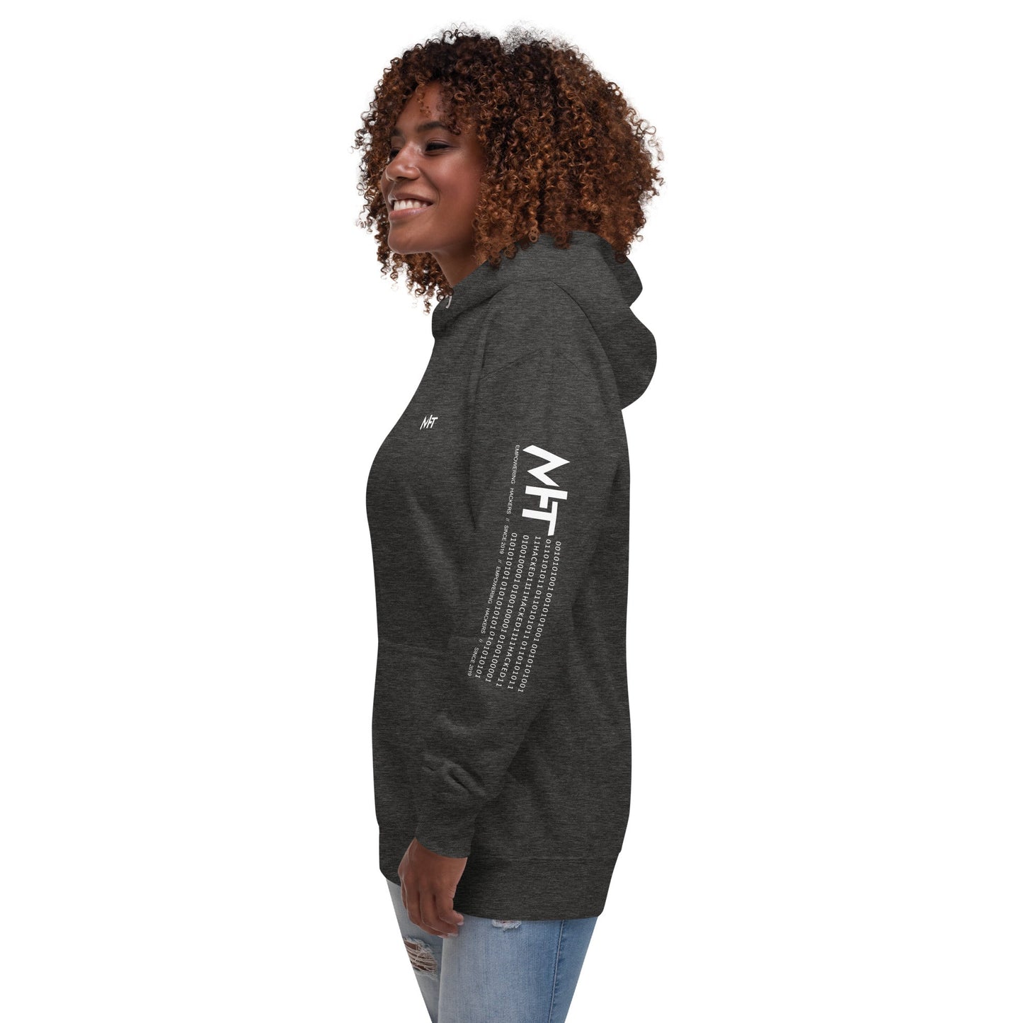 Your Password was Weak, So I Renamed Your Dog - Unisex Hoodie ( Back Print ) by DarkByteGear