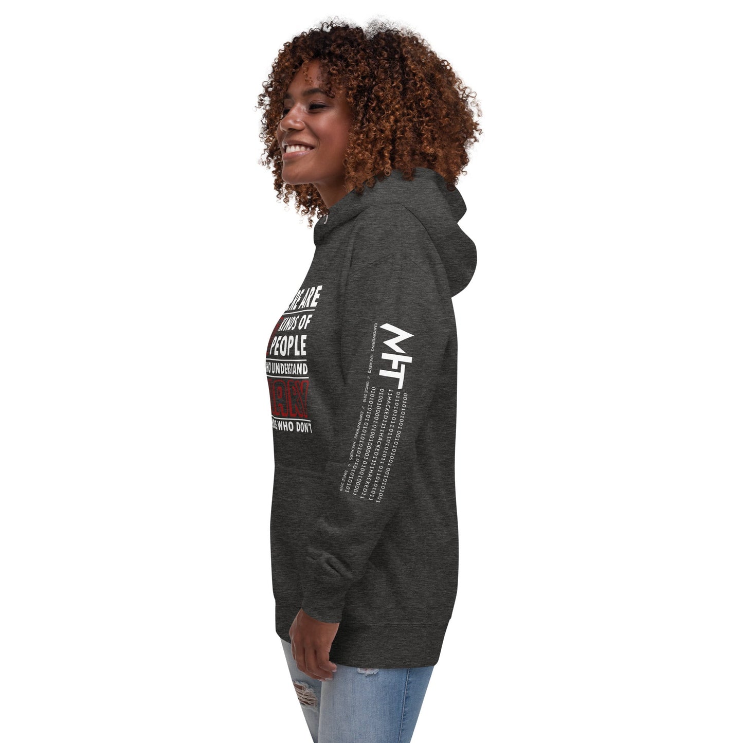 There are 10 kinds of People - Unisex Hoodie by DarkByteGear