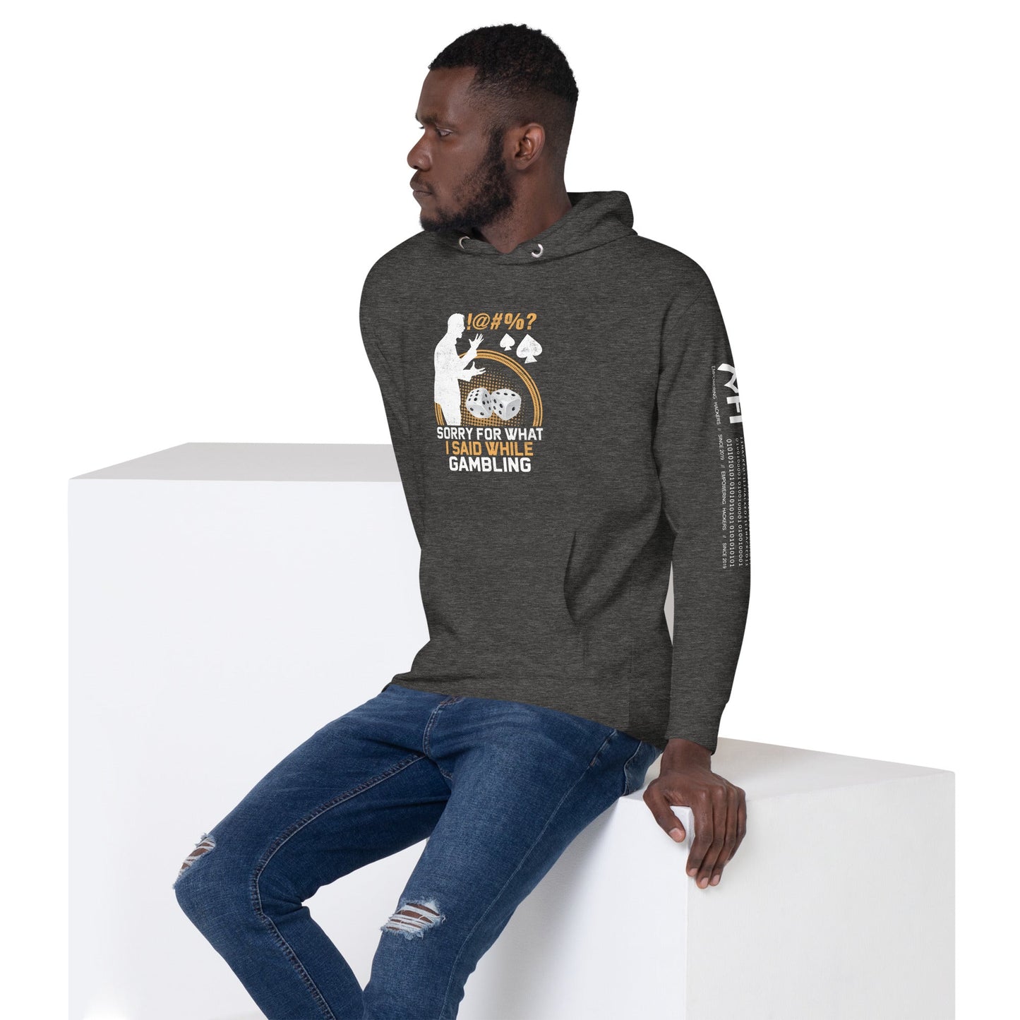 Sorry for what I Said while Gambling - Unisex Hoodie by DarkByteGear