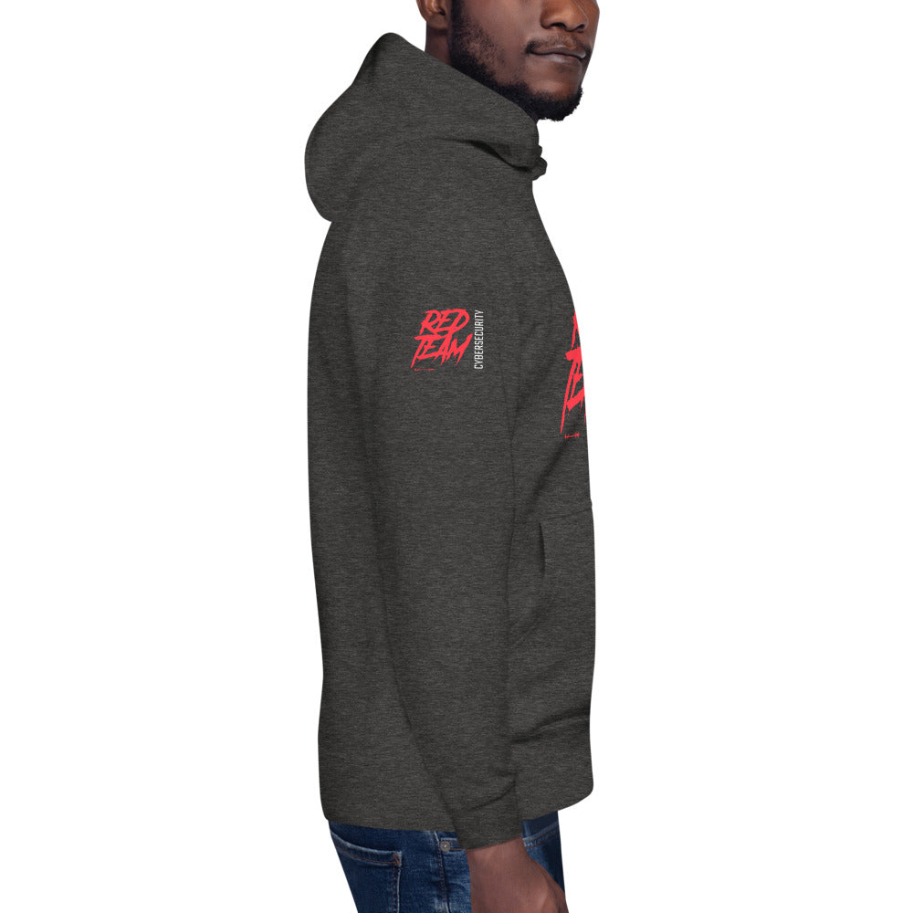 Cyber Security Red Team V10 - Unisex Hoodie by DarkByteGear