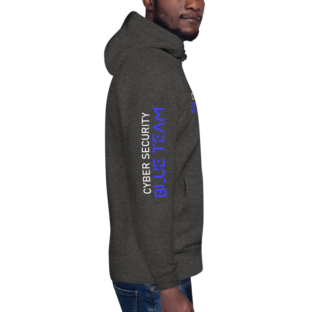Cybersecurity Blue Team v4 - Unisex Hoodie by DarkByteGear