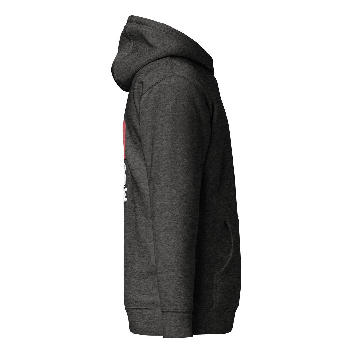 Train Hard - Unisex Hoodie (back print) by DarkByteGear