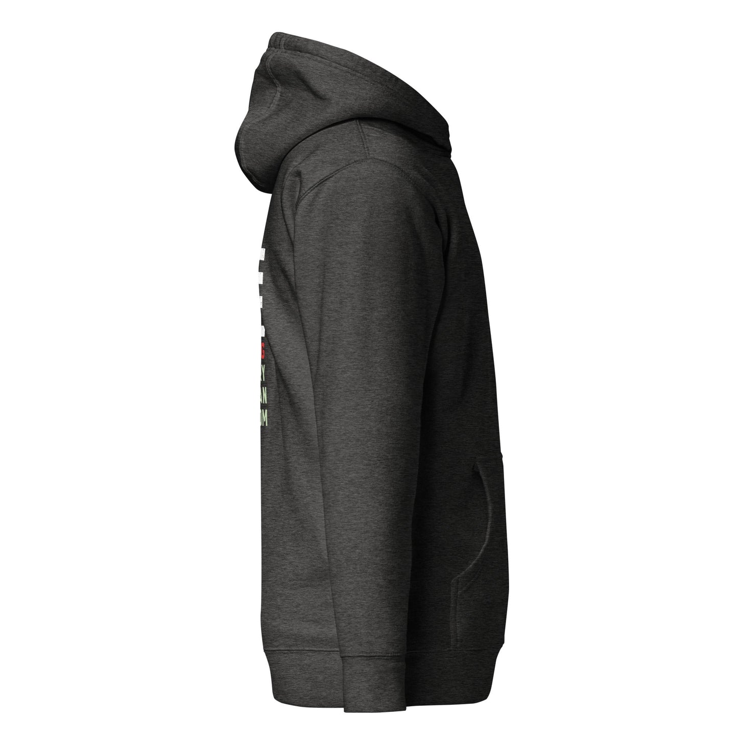 Proudly Serving as an Army Mom - Unisex Hoodie ( Back Print ) by DarkByteGear