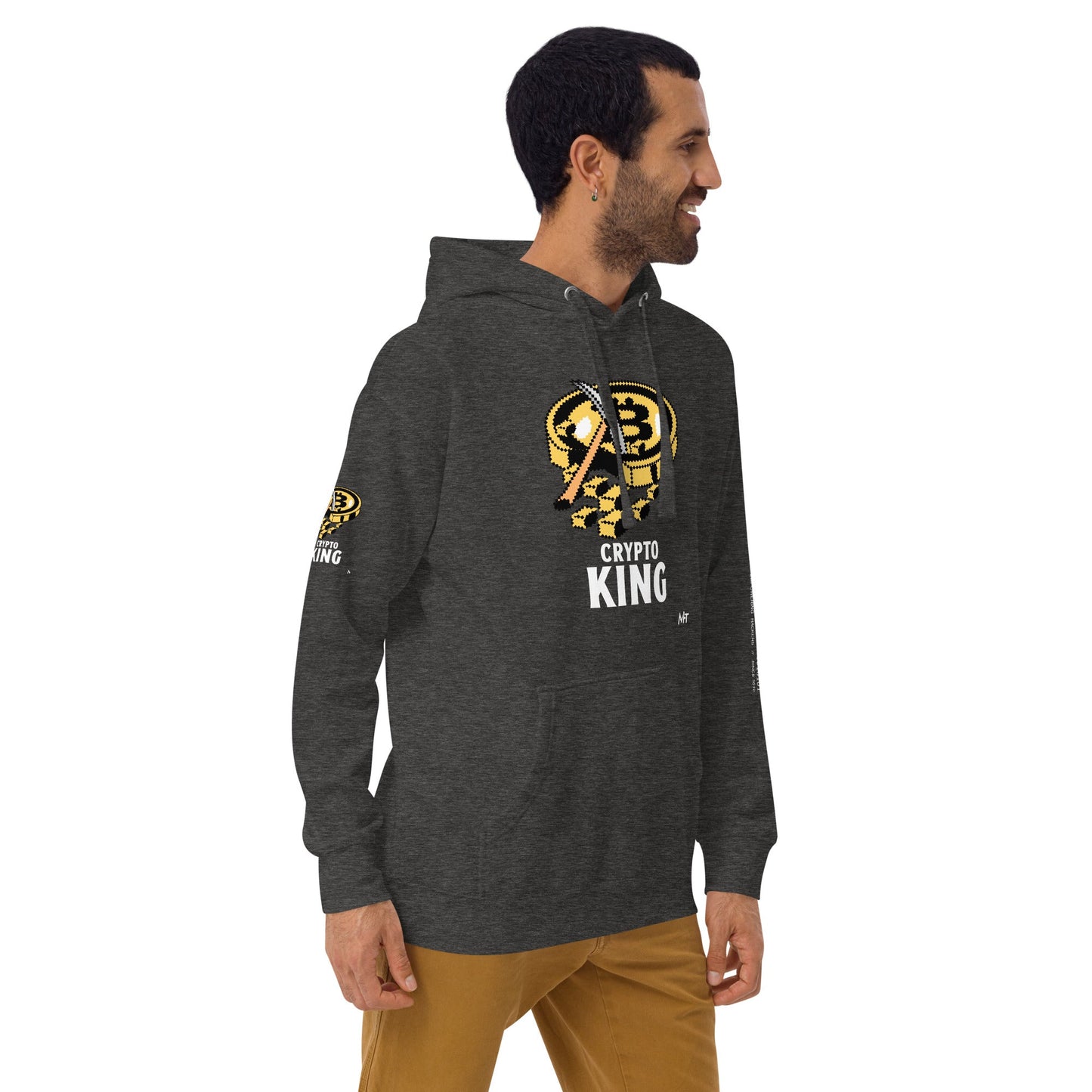 Crypto King - Unisex Hoodie by DarkByteGear