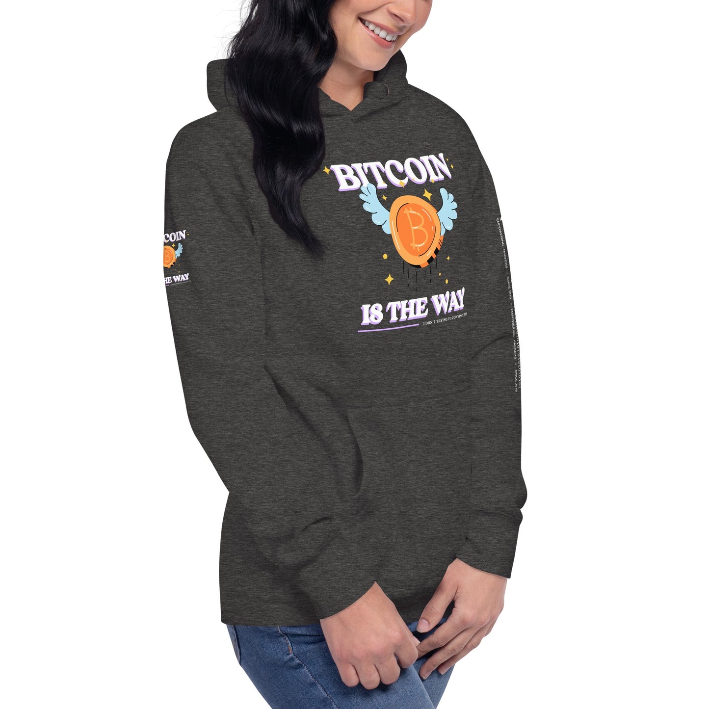 Bitcoin is the way - Unisex Hoodie by DarkByteGear