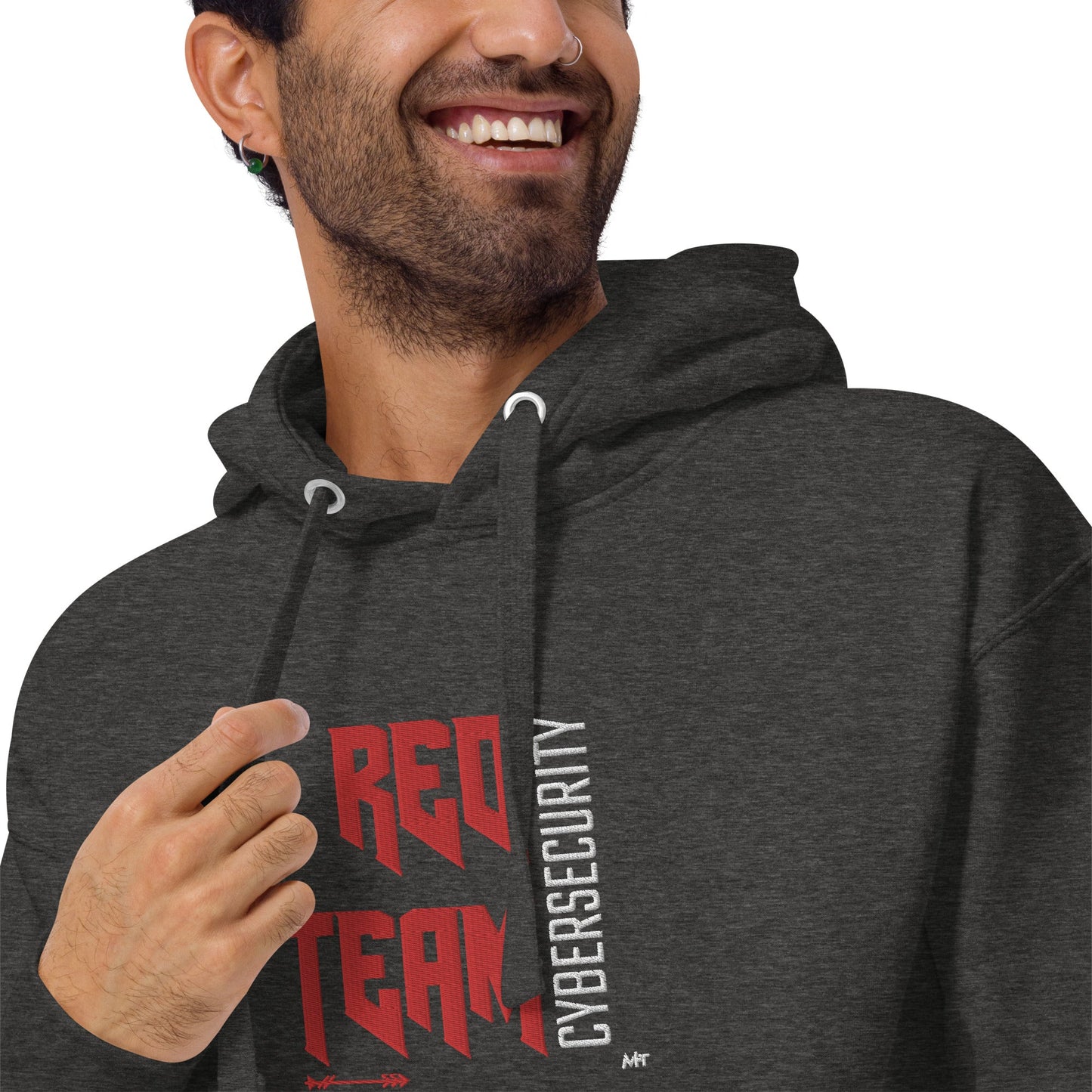 Cyber Security Red Team V9 - Unisex Hoodie Embroidered by DarkByteGear