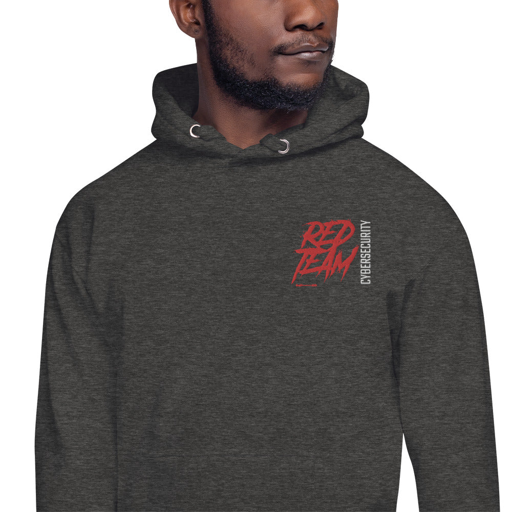 Cyber Security Red Team V10 - Unisex Hoodie (embroidered) by DarkByteGear