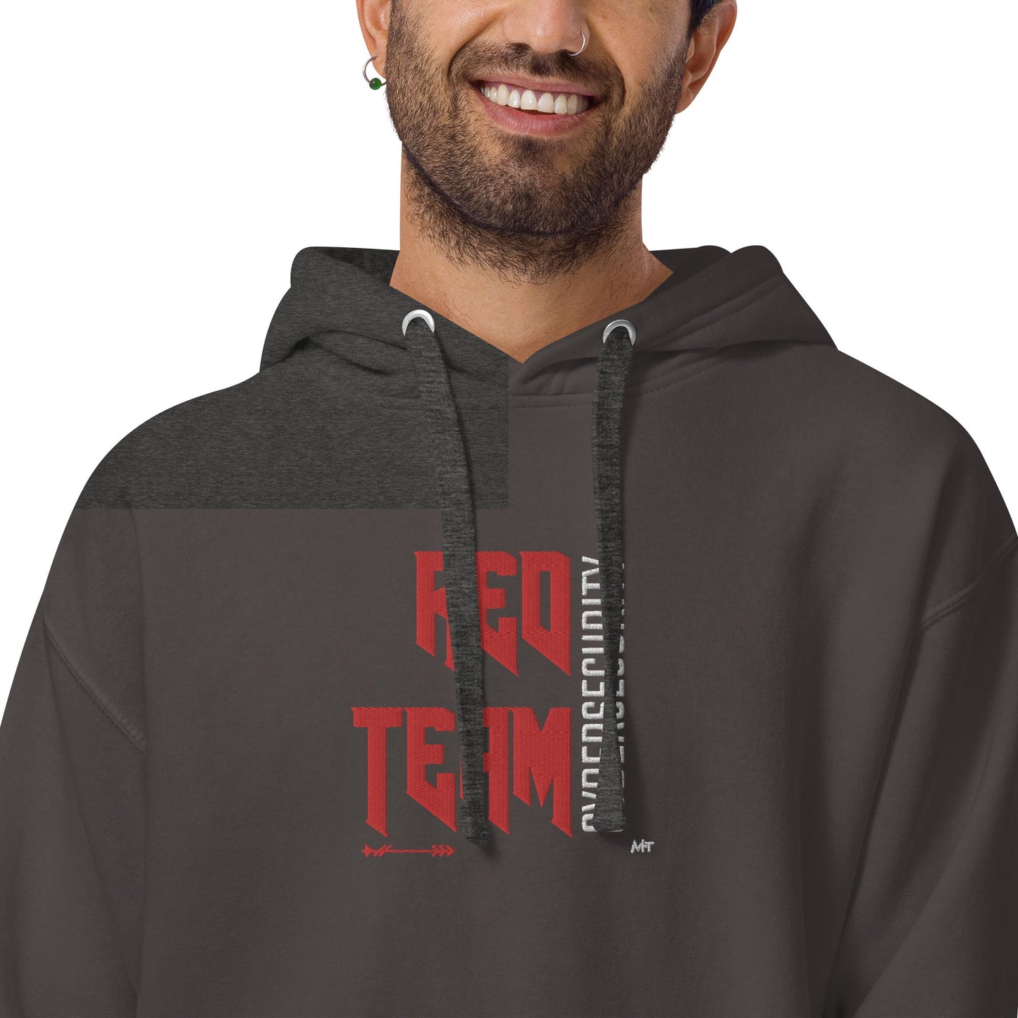 Cyber Security Red Team V9 - Unisex Hoodie Embroidered by DarkByteGear