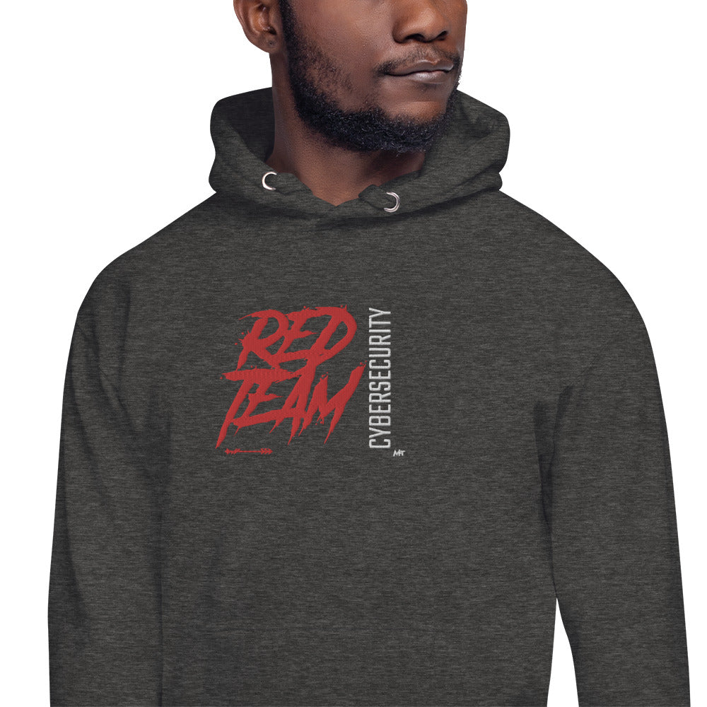 Cyber Security Red Team V10 - Unisex Hoodie (embroidered) by DarkByteGear