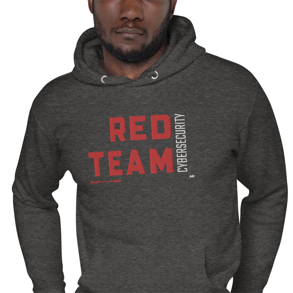 Cyber Security Red Team V7 - Unisex Hoodie Embroidery by DarkByteGear